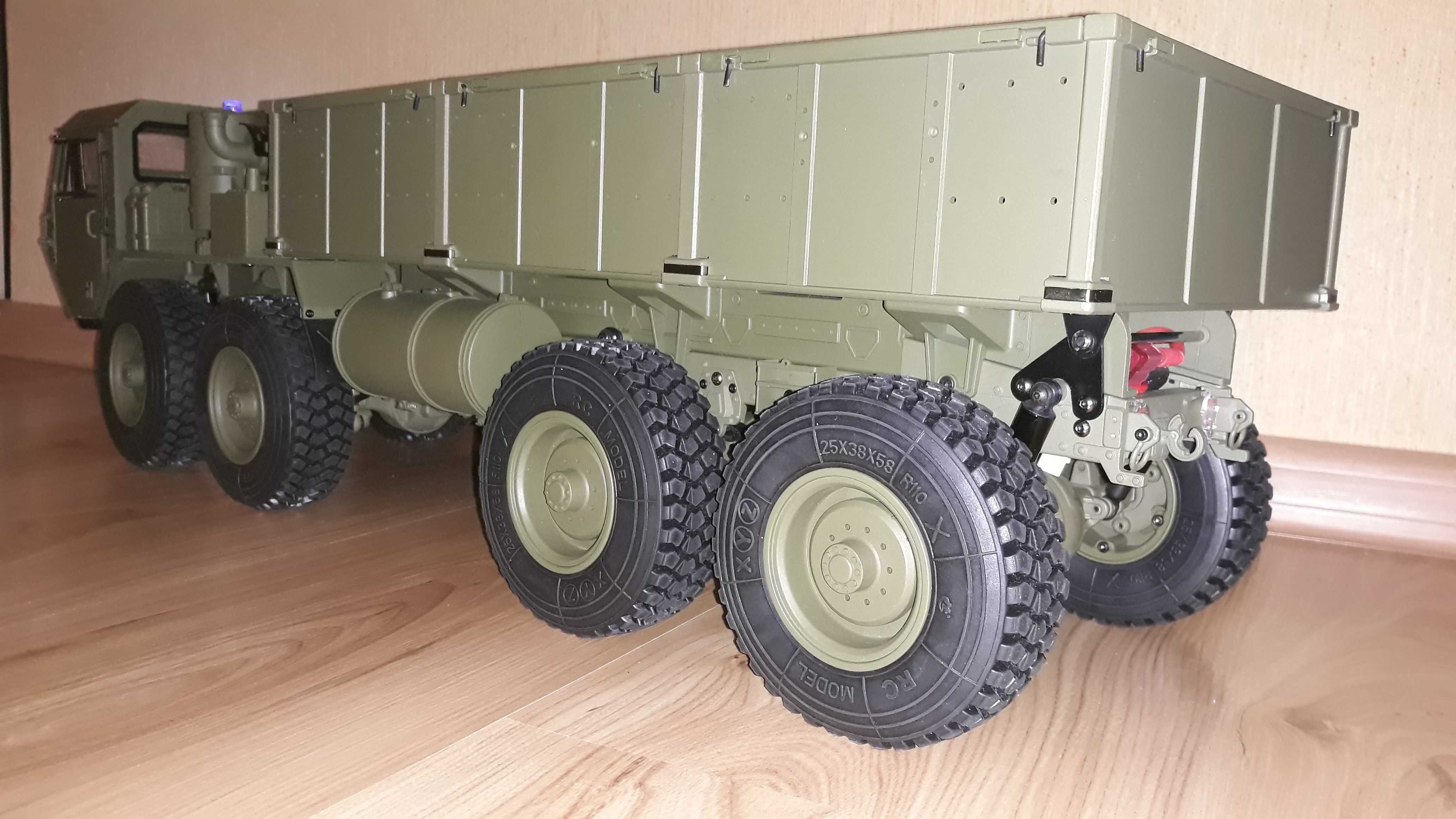 Pojazd wojskowy RC ciężarówka HG P803A Heng Long, Tamiya
