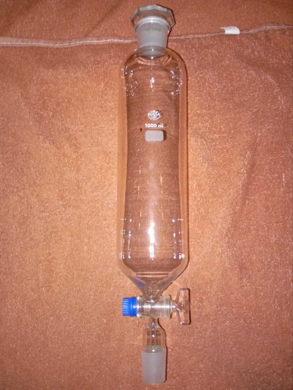 Воронка цилиндрическая капельная Simax 1000ml 29\32