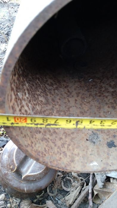 Труба стальная 220мм б/у