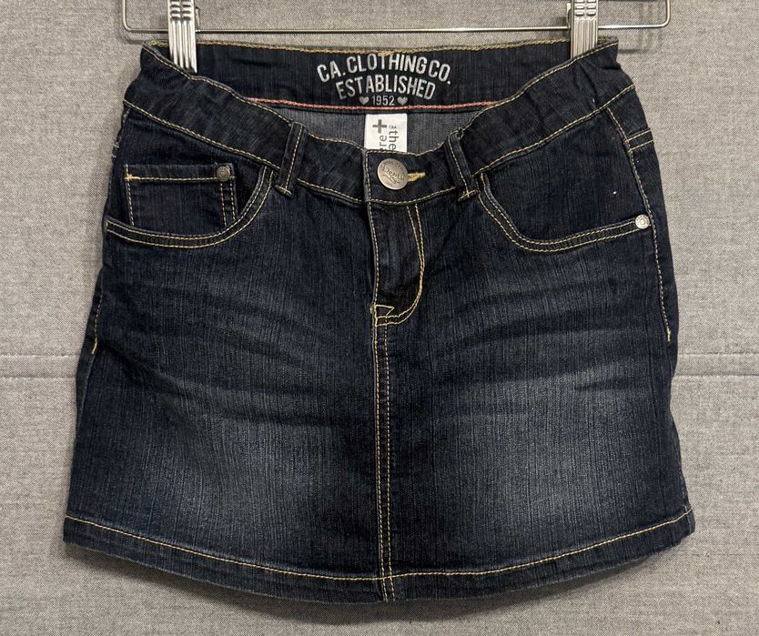 Dziewczęca spódniczka jeans C&A rozmiar 146