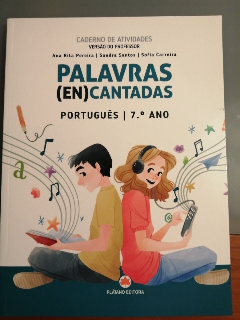 Palavras (EN)Cantadas - Português - 7º Ano  -Versão do professor NOVO!