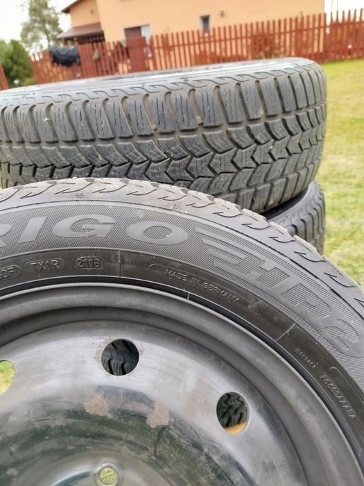 Opony zimowe z felgami 205/55 R16 V91