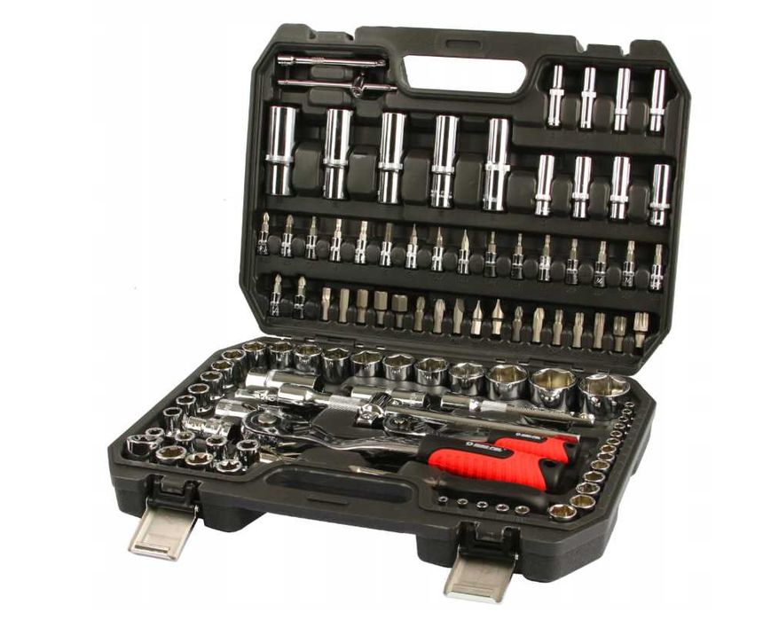 Набір інструментів / головок/ ключей MAR-POL 108 ел инструментов набор