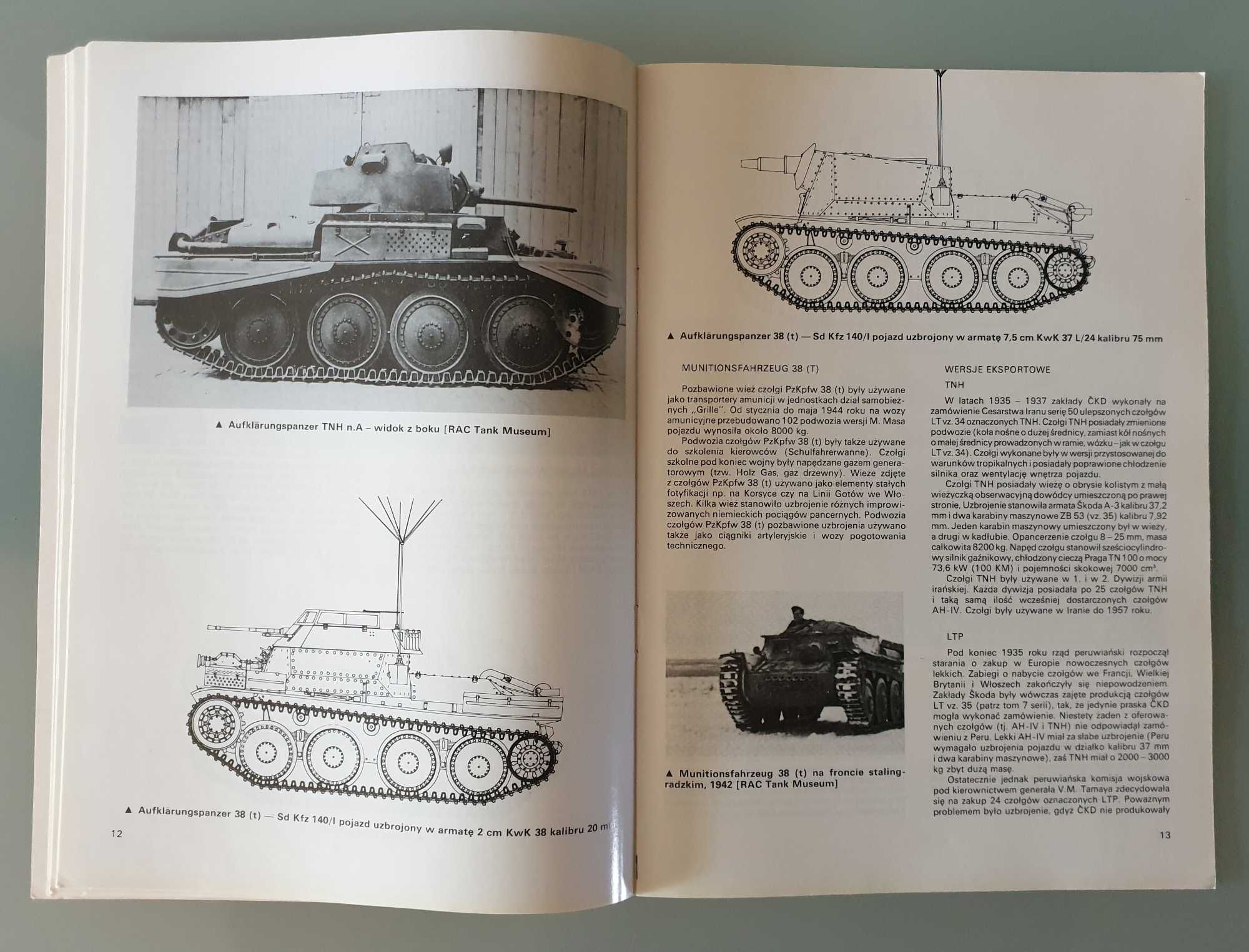 Militaria nr 7 i 8 - PzKpfw 35(t) / 38(t) LT vz 35 / 38, Ledwoch