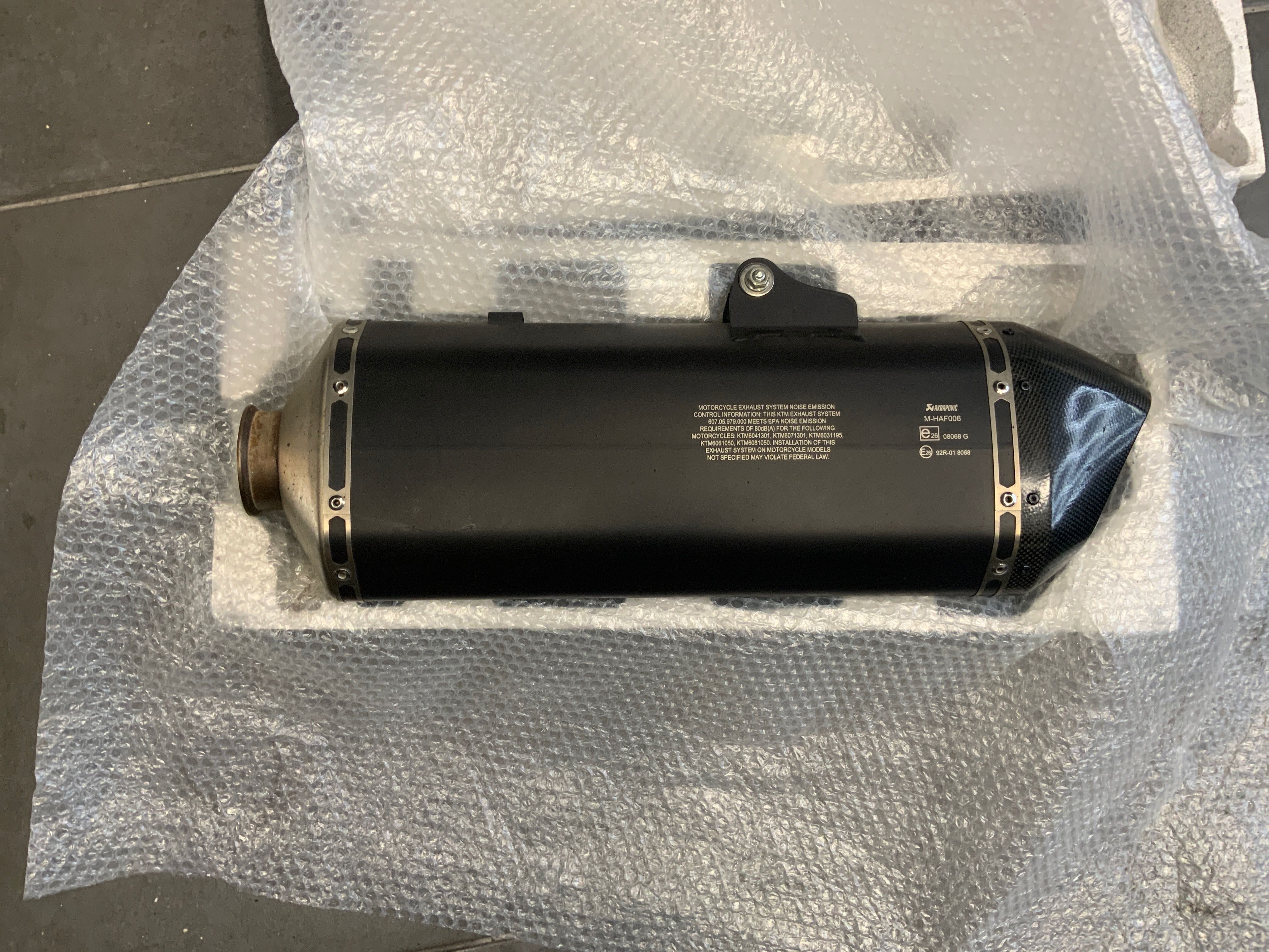 Escape Akrapovic KTM 1290 Super Adventure