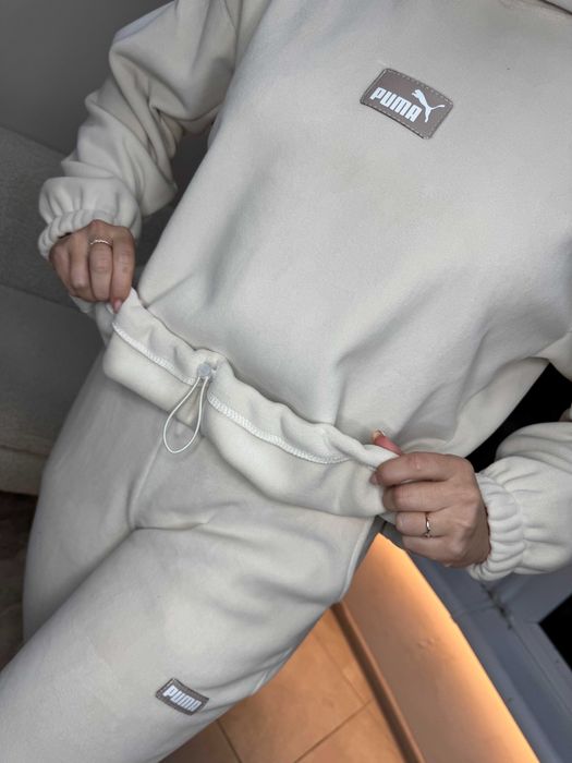 Флісовий костюм жіночий зимовий S M L XL XXL чорний мокко сіро-голубий