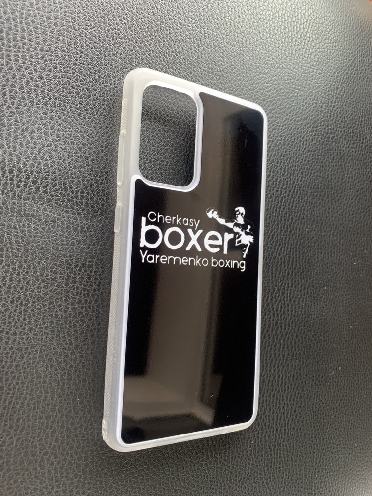 Чохол, бампер накладка на Samsung Galaxy A52 з логотипом boxer, чехол