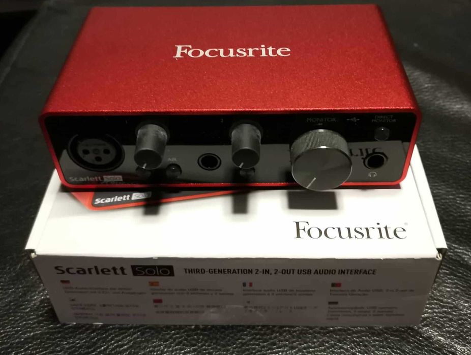Focusrite Scarlett Solo 3 generacja