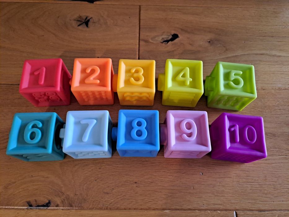 Miękkie klocki sensoryczne z Bambam