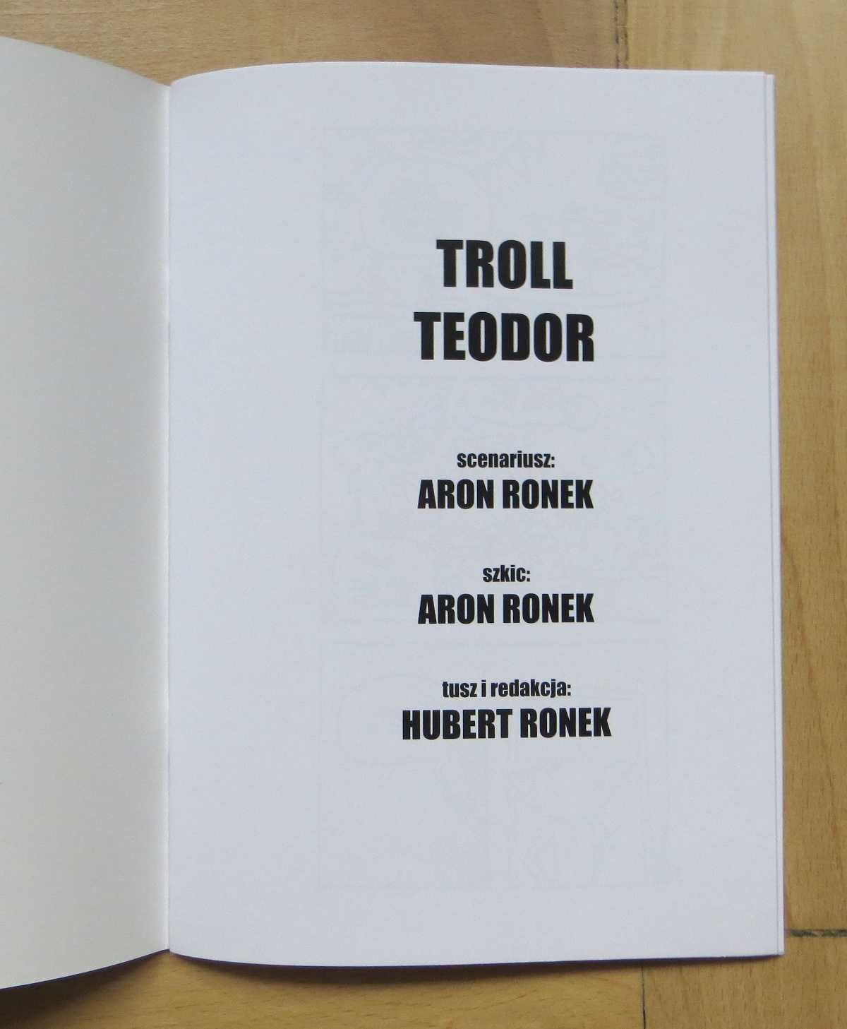 Aron Ronek Hubert Ronek - Troll Teodor w szafie