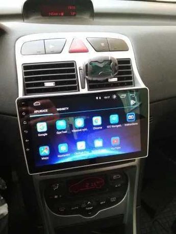 Radio android 10 Peugeot 307 gps wifi bluetooth