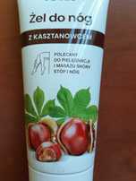 Żel do nóg z kasztanowcem opuchlizna popękane naczyńka ciężkie nogi