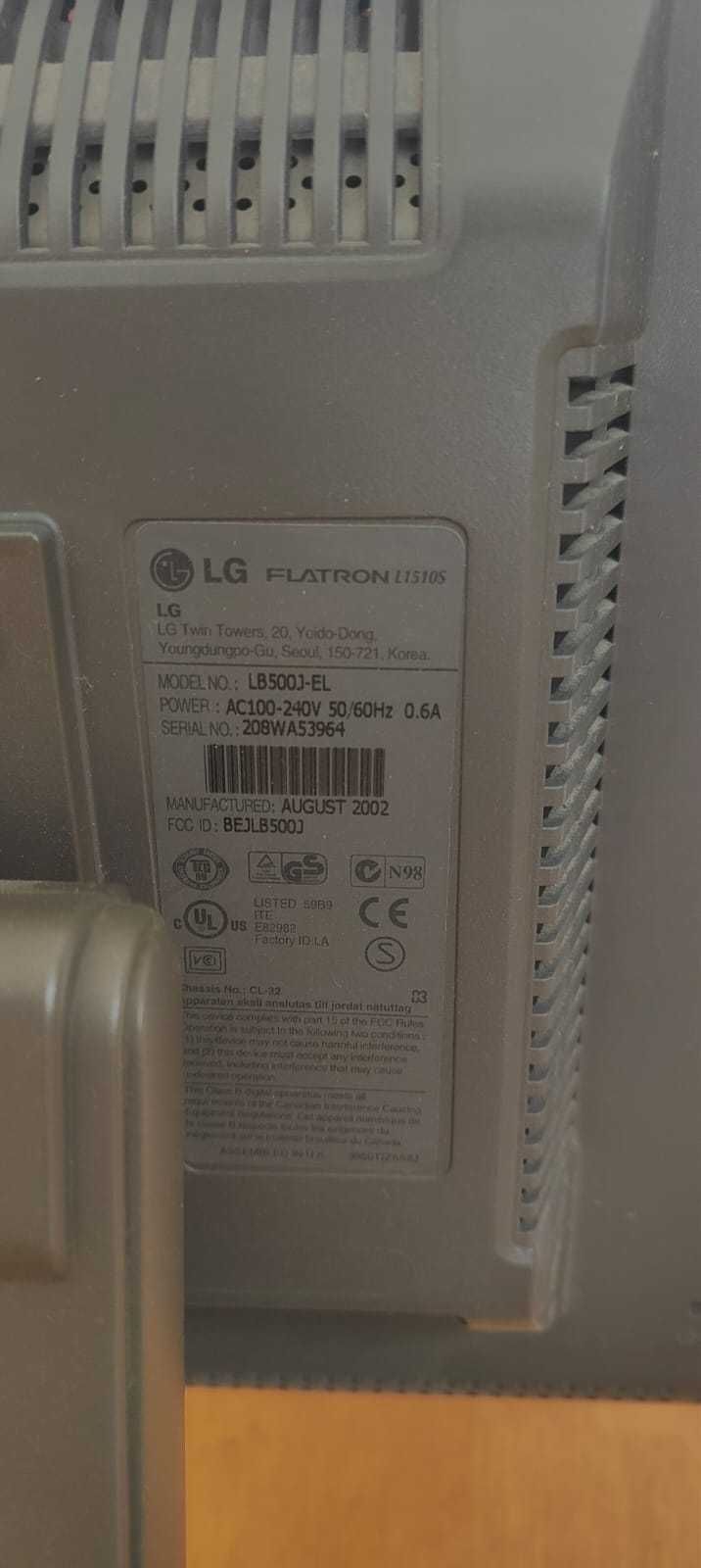 Monitor LG Flatron l1510s