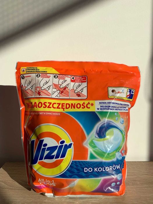 В НАЯВНОСТІ Капсули для прання Vizir 60 шт. Візір. Vizir