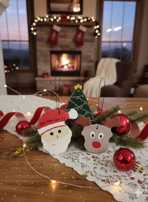 Desperta a Magia do Natal com os Nossos Enfeites Artesanais!