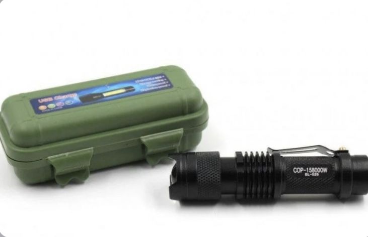 Фонарь ліхтар ручной BL-525 карманный аккумуляторный