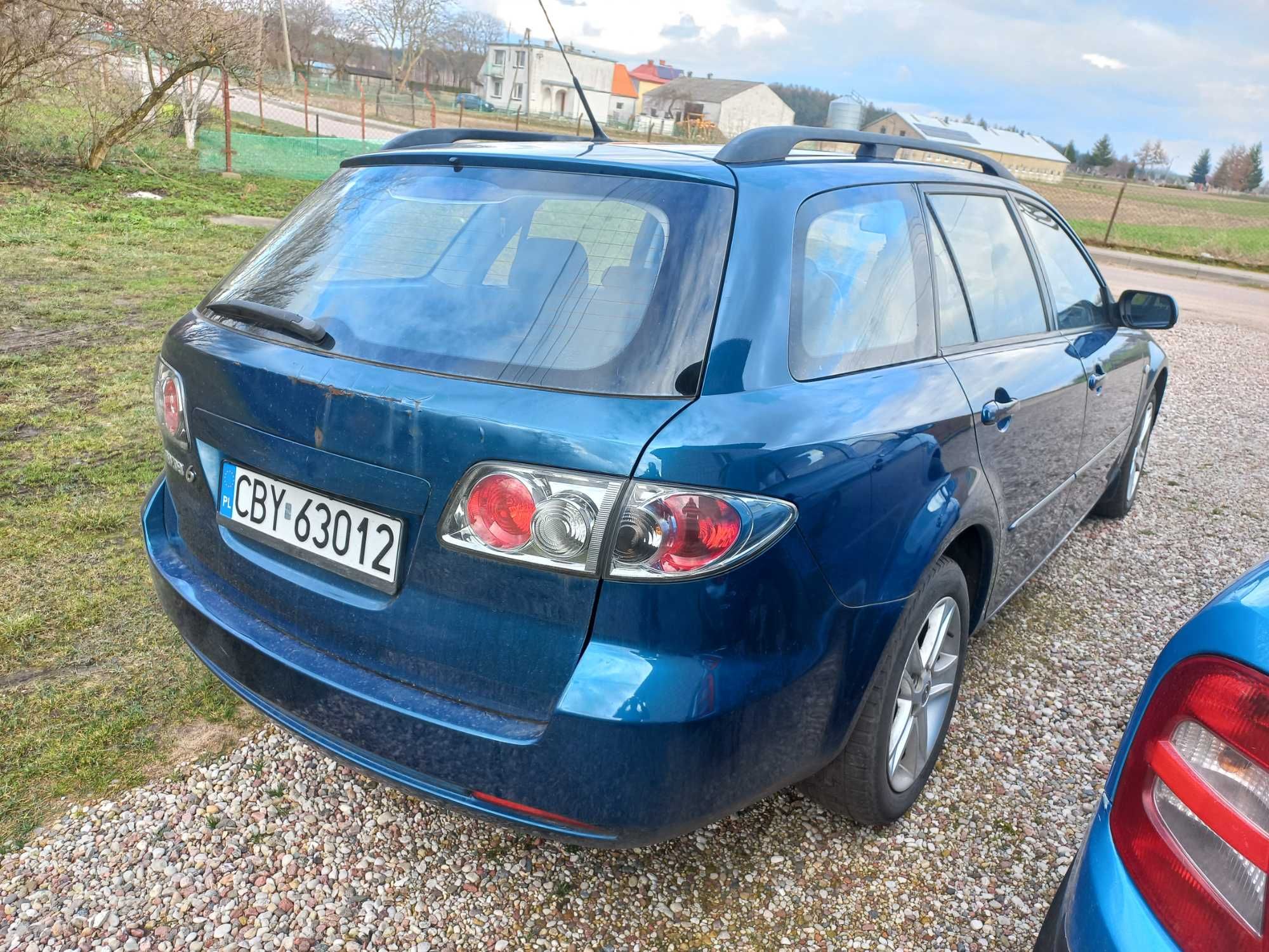 Mazda 6 maska zderzak blotnik calosc