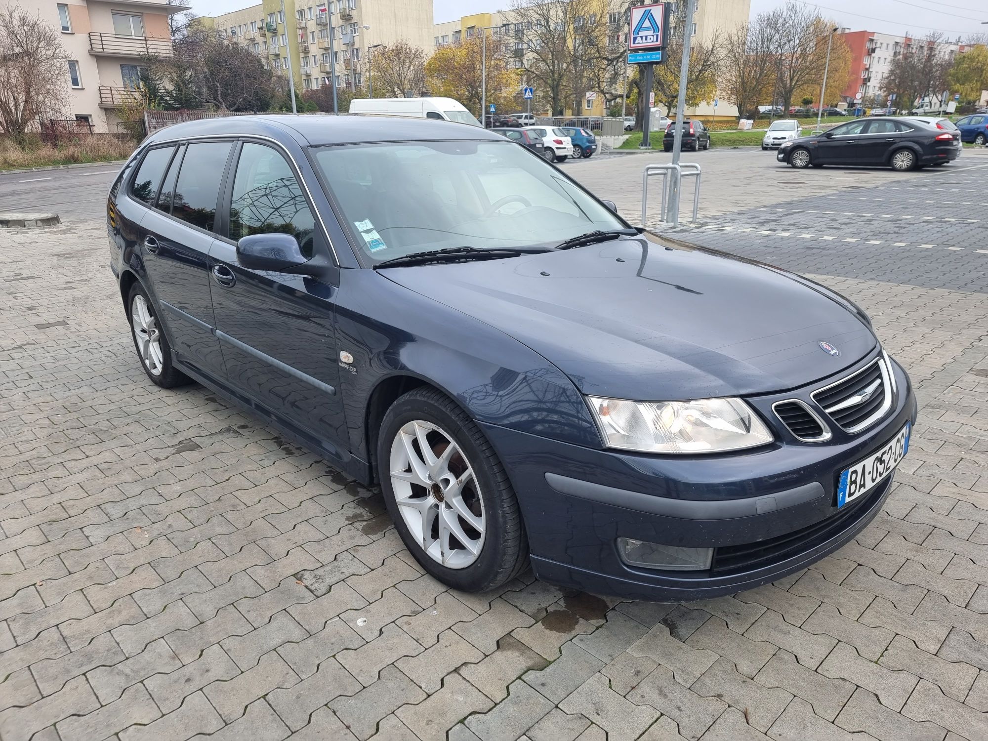 Saab 9-3 pół skóry 1.9 TiD