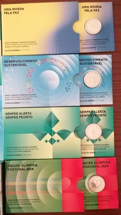 Moedas de Portugal proof