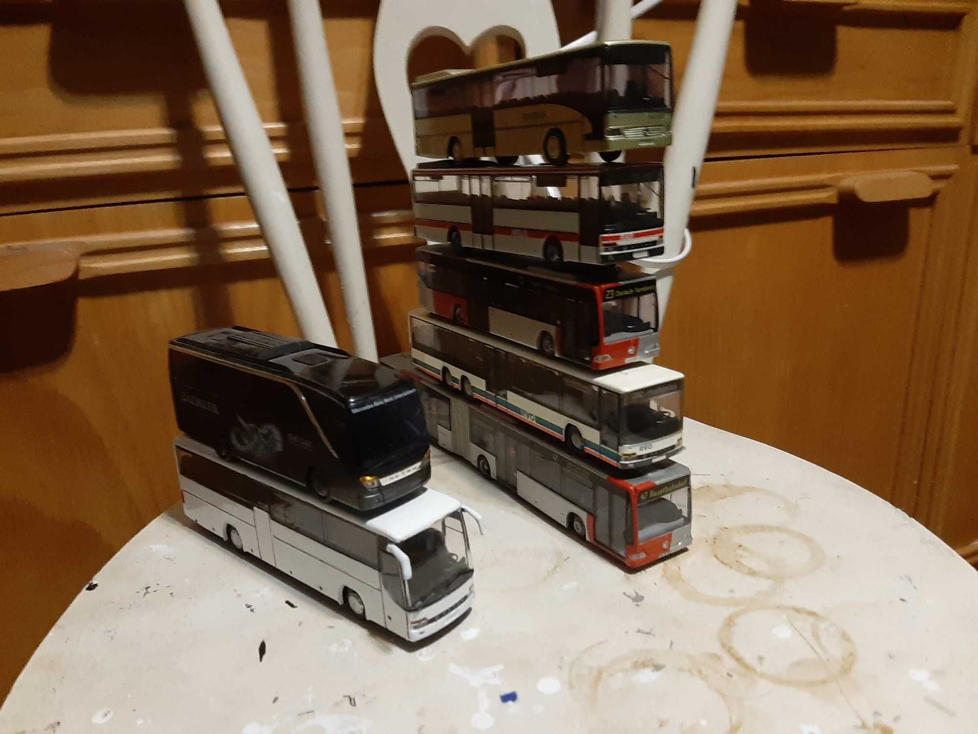 Autocarros lote de 7