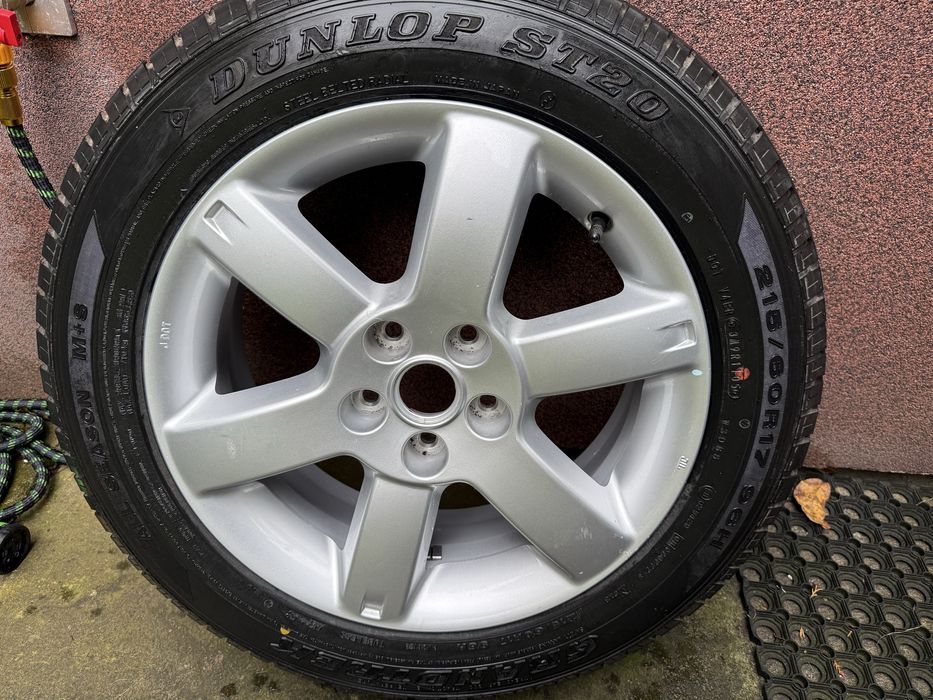 Felga aluminiowa oryginalna z nową oponą do Nissana X-Trail T30