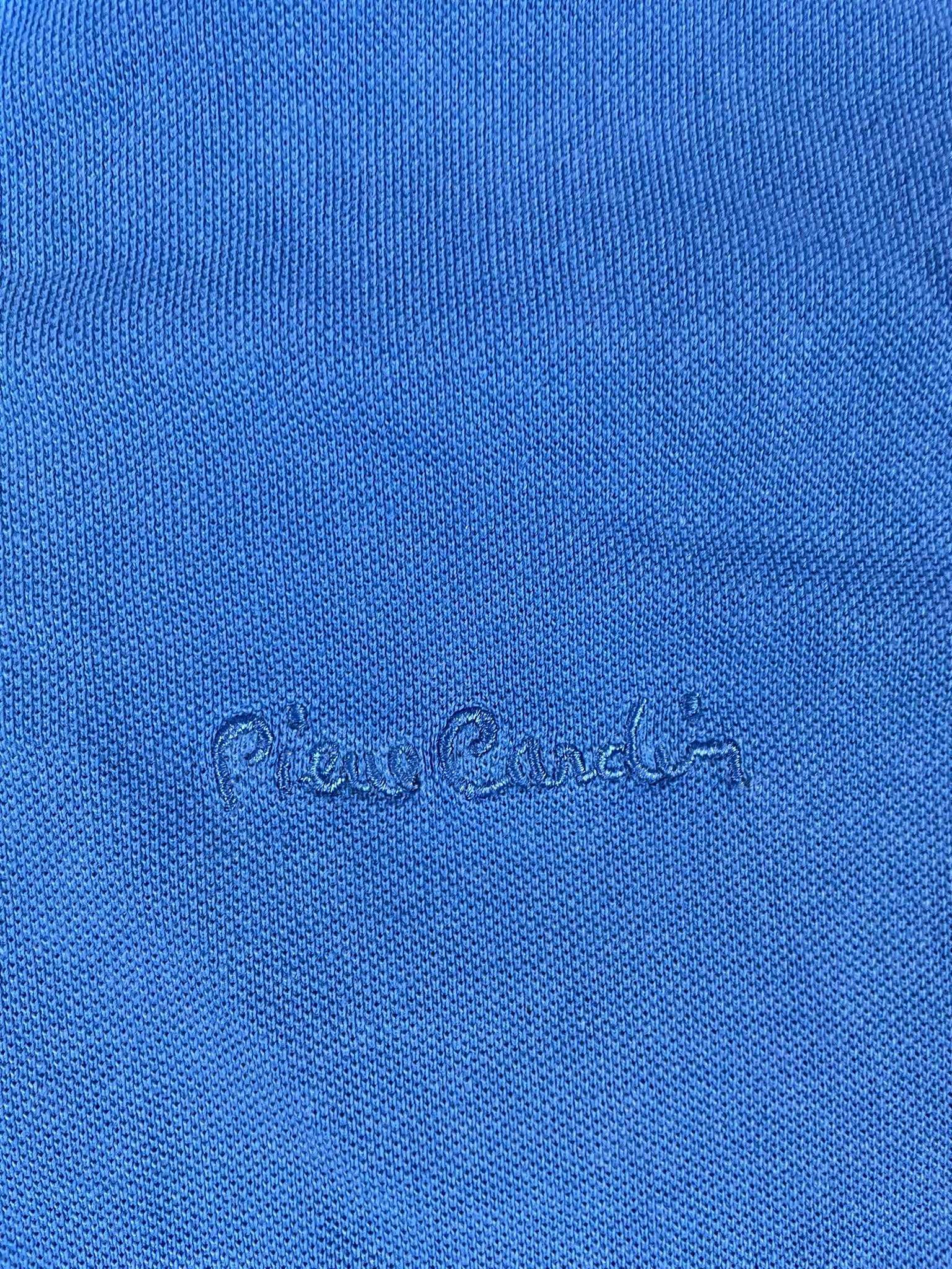 Koszulka Polo Pierre Cardin regular fit niebieska XL