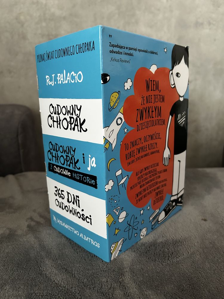 książki ze świata Cudownego chłopaka R.J. Palacio