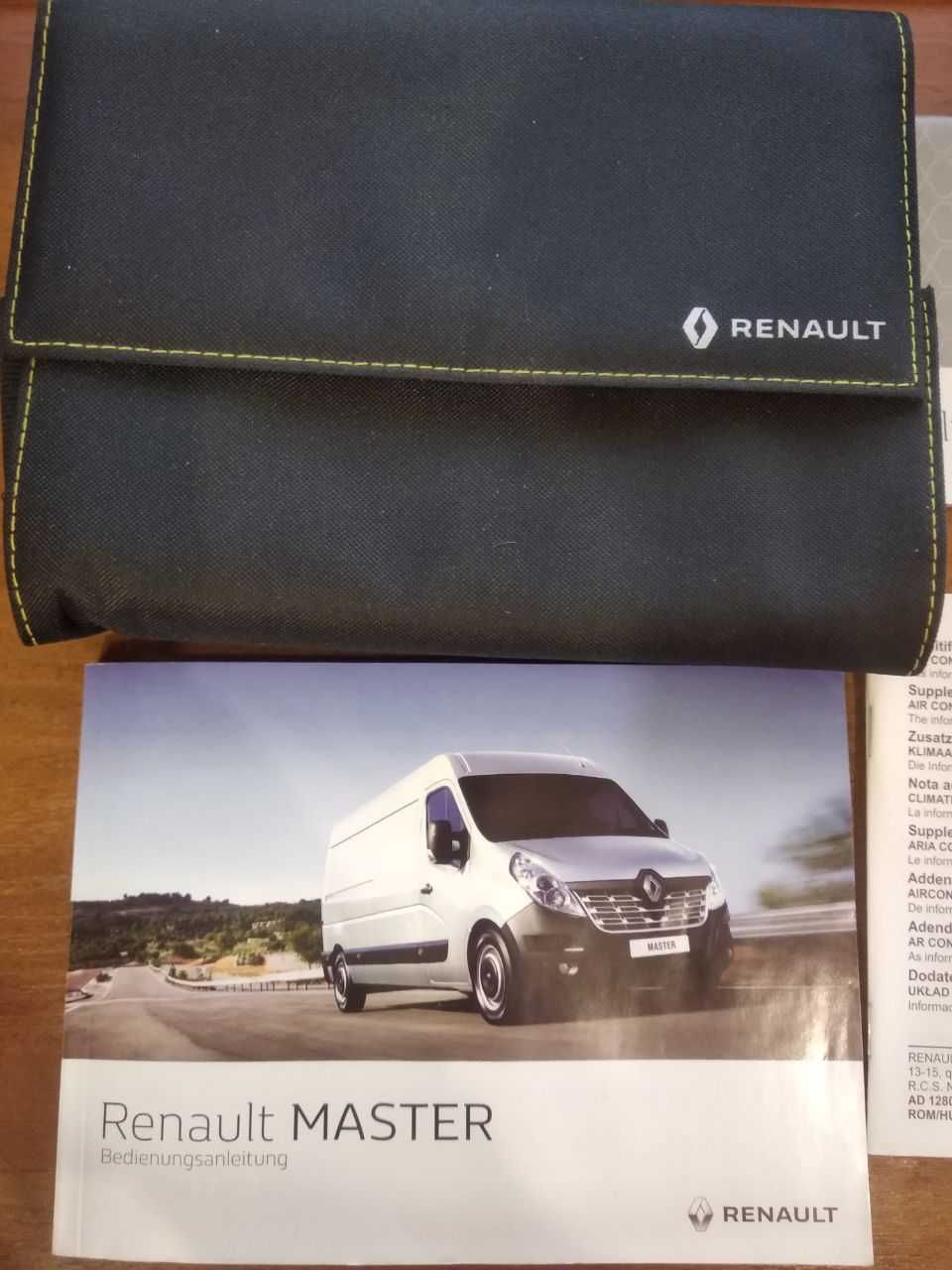 Руководства по эксплуатации Renault MASTER