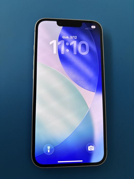 iPhone 14 128GB Lilás – Como NOVO + Bateria 79% + Caixa original