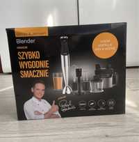 Blender GÖTZE & JENSEN HB950K Inox z krajarką w kostkę, nowy