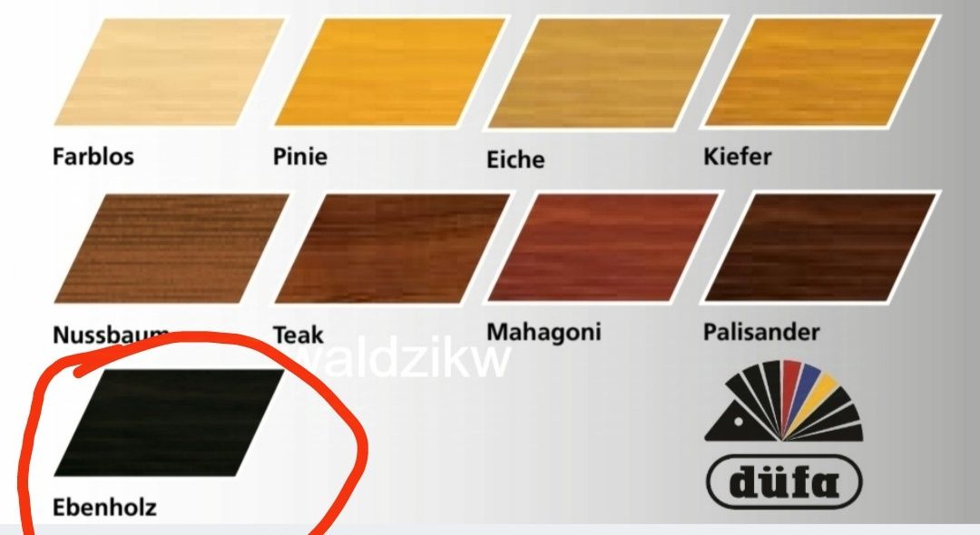 HOLZVEREDLUNG lakierobejca 2,5 L czarny EBENHOLZ nowa