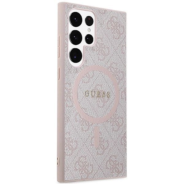 Etui Guess 4g Collection Leather Metal Logo MagSafe na Samsung Galaxy