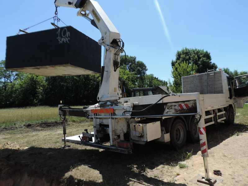 Zbiornik na szambo deszczówkę 10m3 BIAŁYSTOK szamba betonowe MOJA WODA