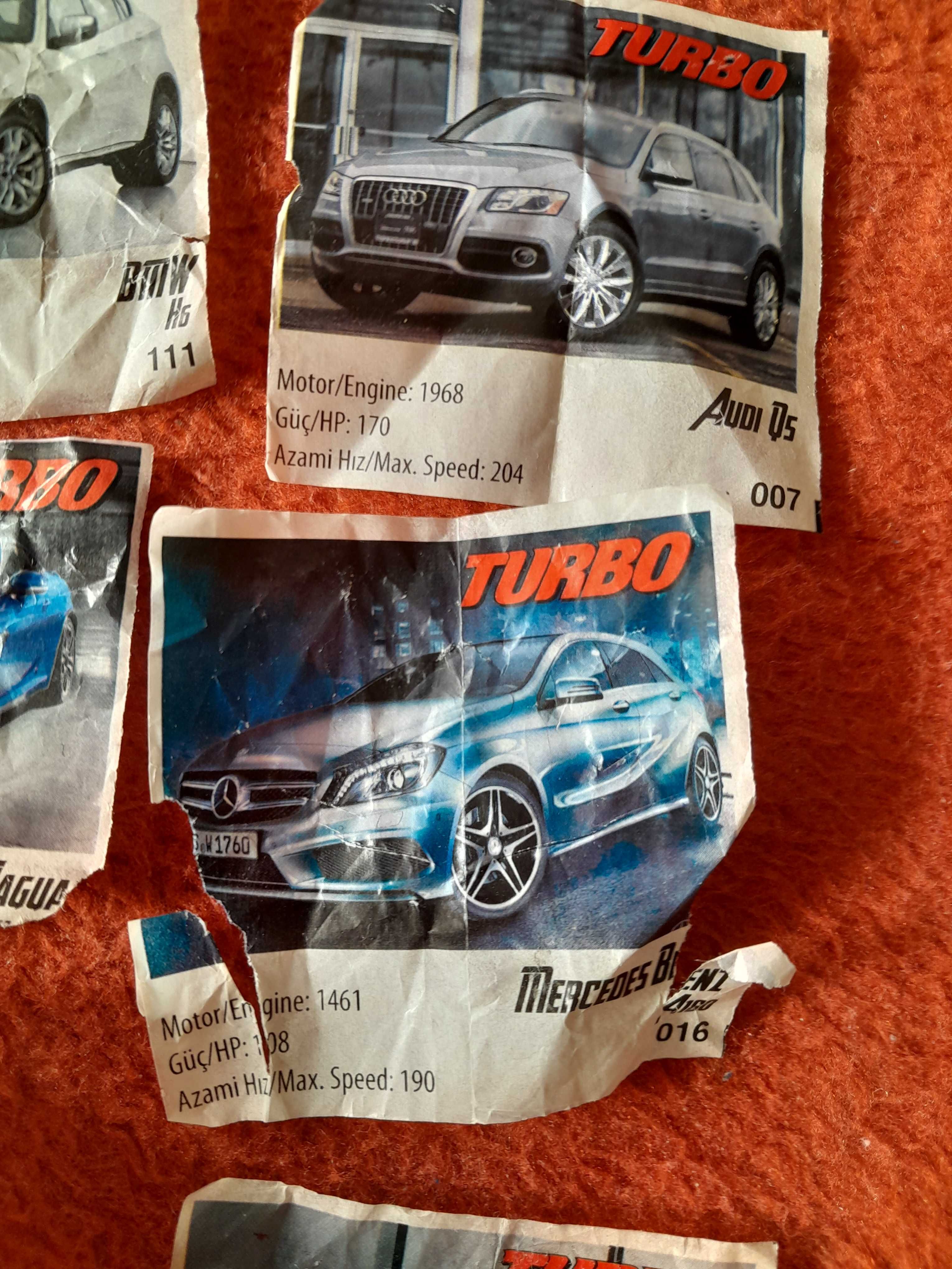 Gumy TURBO papierki