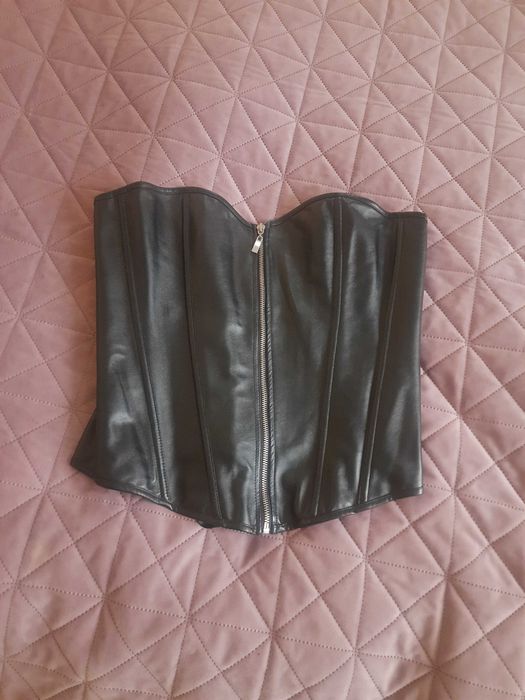 Корсет жіночий, екошкіра