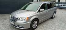Chrysler Town & Country 2016 Anniversary Edition Dwa monitory blueray Szyberdach