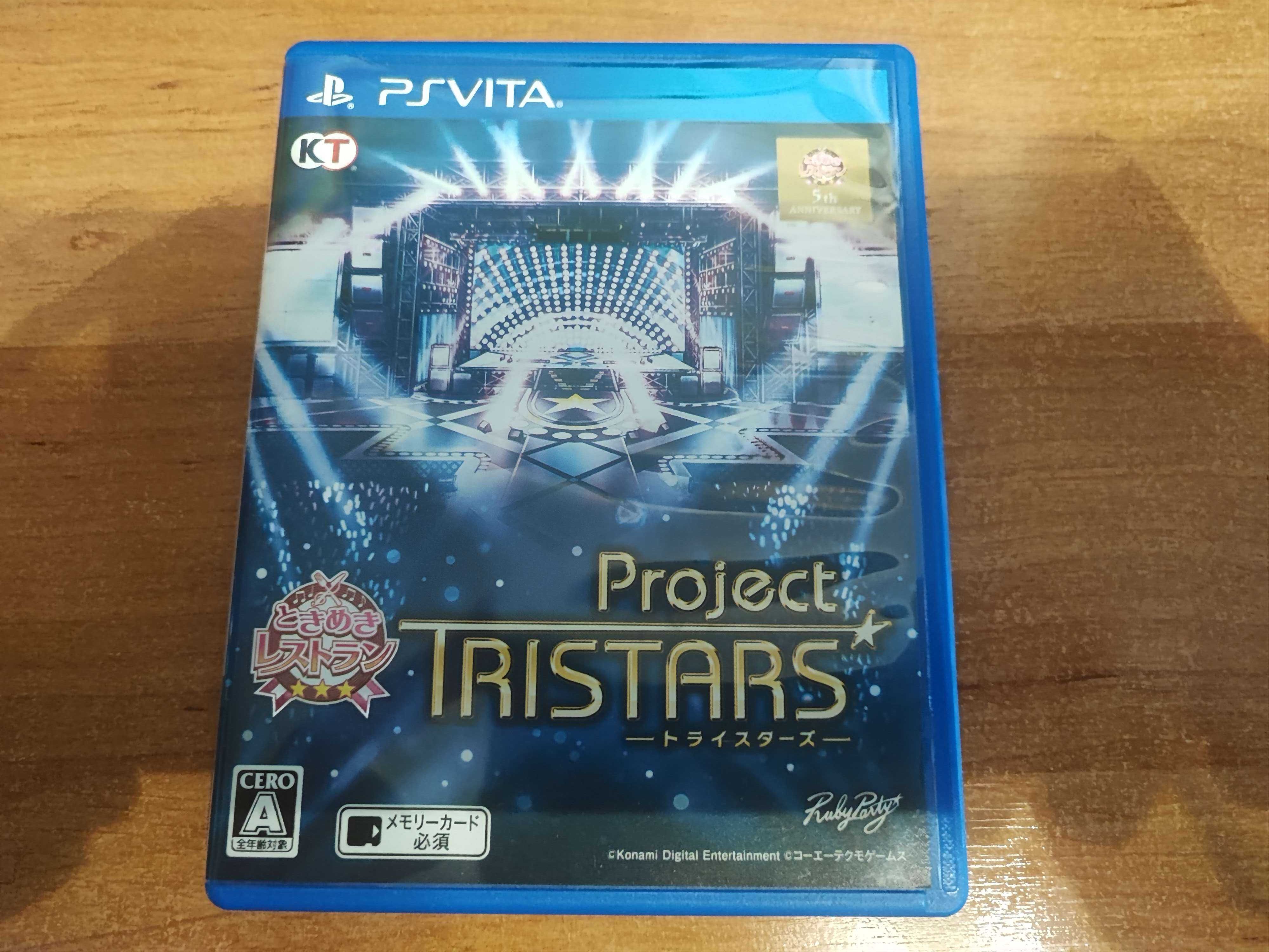 Tokimeki Restaurant Project TriStars Playstation Vita PS game gra