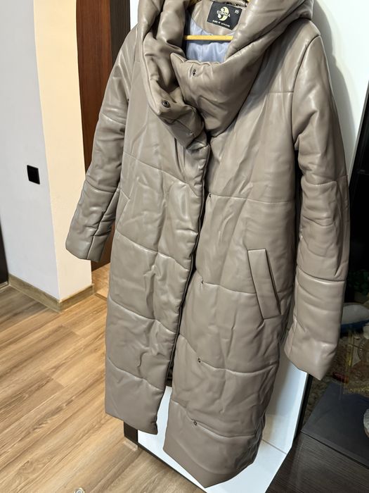 Пальто  екошкіра