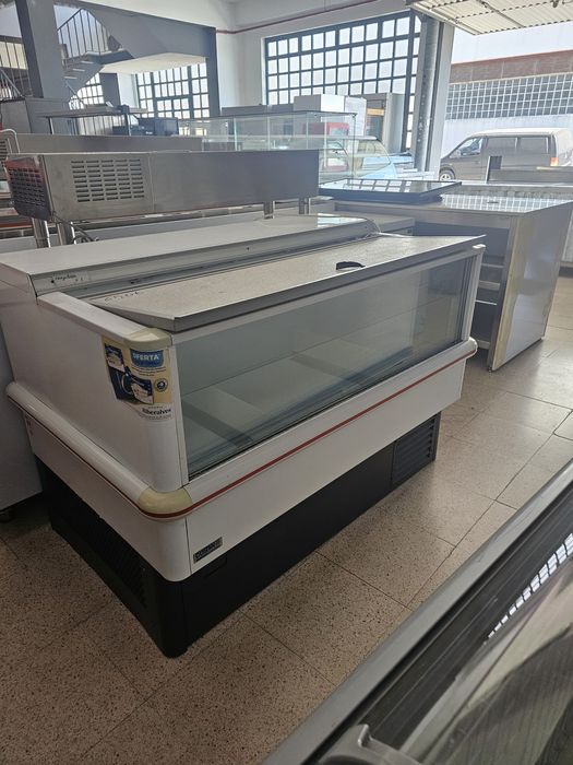 Vitrine expositora congelação