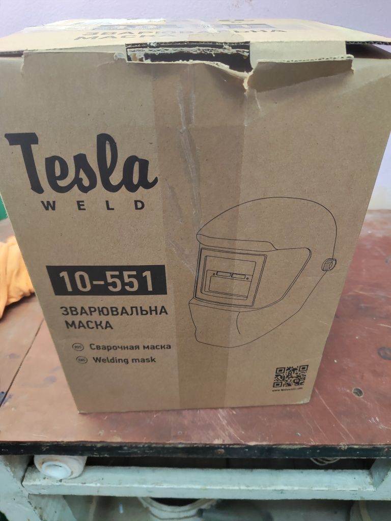 Маска зварювальна Tesla weld 10-551