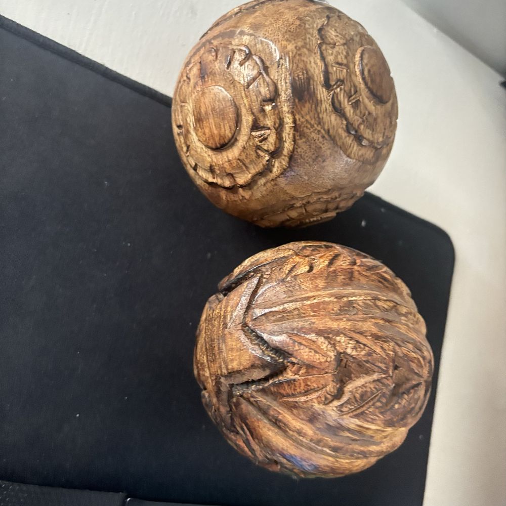 Bolas madeira | Decoração