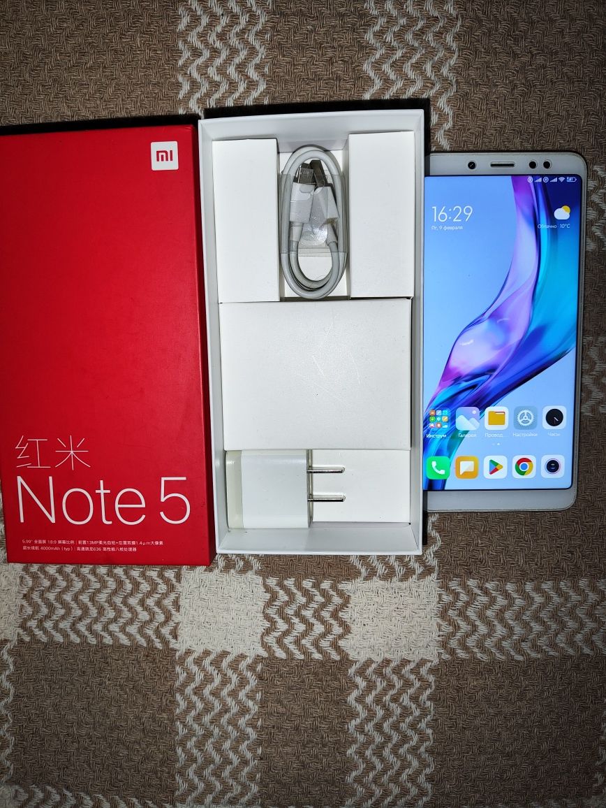 Xiaomi Redmi note 5 идеальное состояние