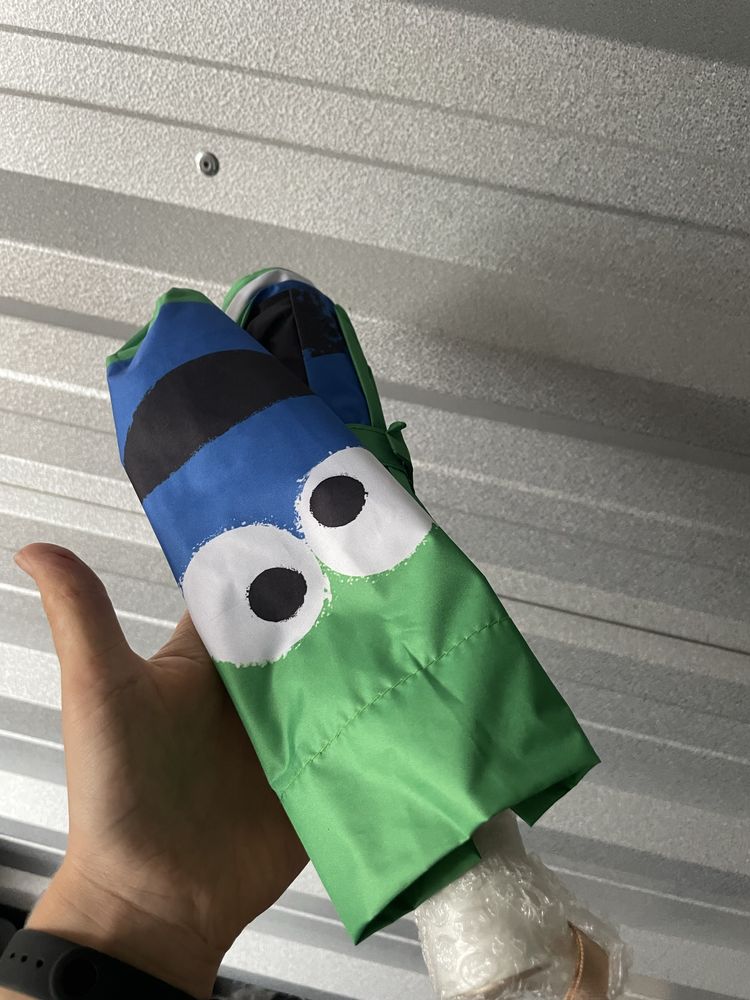Nowy parasol z pokrowcem cookie monster