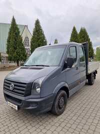 Volkswagen Crafter doka brygadowy brygadówka 7 osobowy