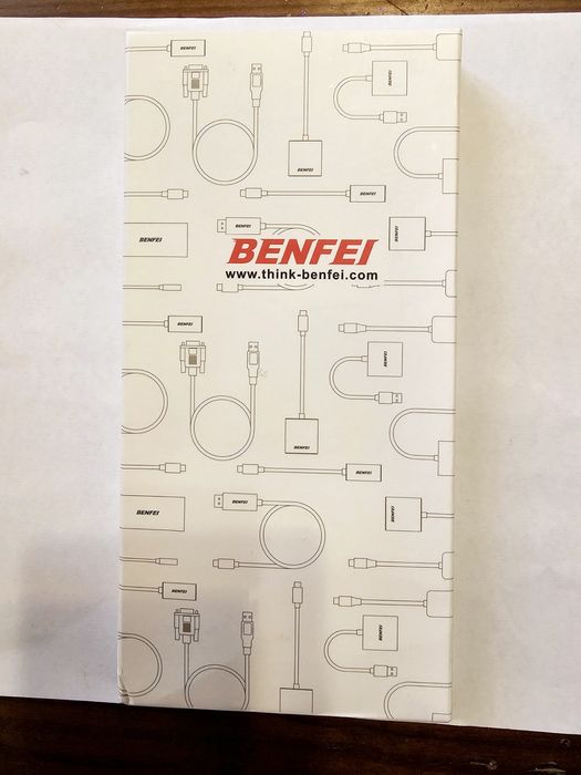 Хаб адаптер BENFEI USB-C to HD 7 in 1