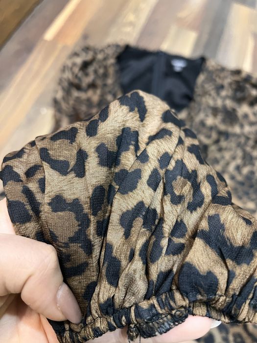 Сукня балон лео принт