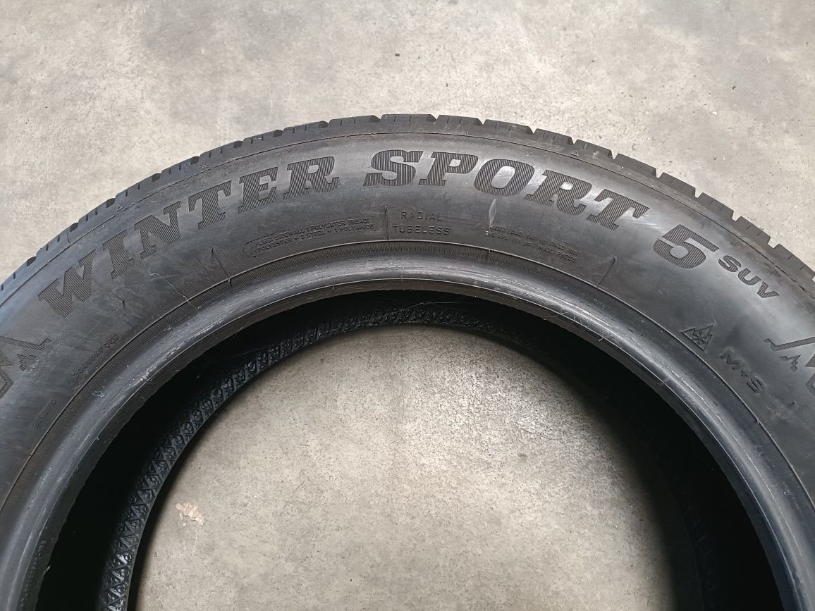 Jak nowe 23r, Opony zimowe Dunlop Winter Sport 5 SUV 205/60R17 93H