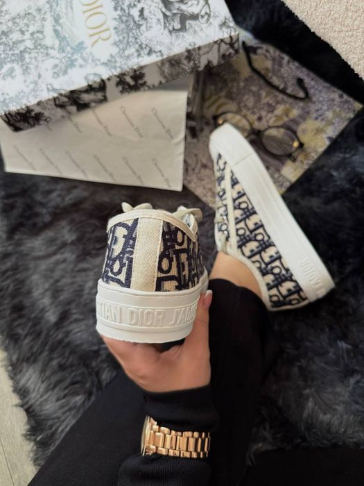 Жіночі кеди Dior B23 White Grey