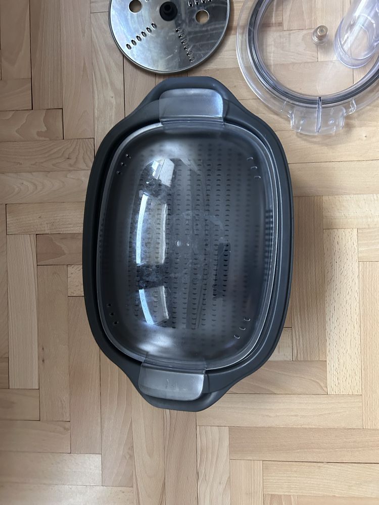 Lidlomix SilverCrest monsieur cuisine connect + szatkownica + sokownik