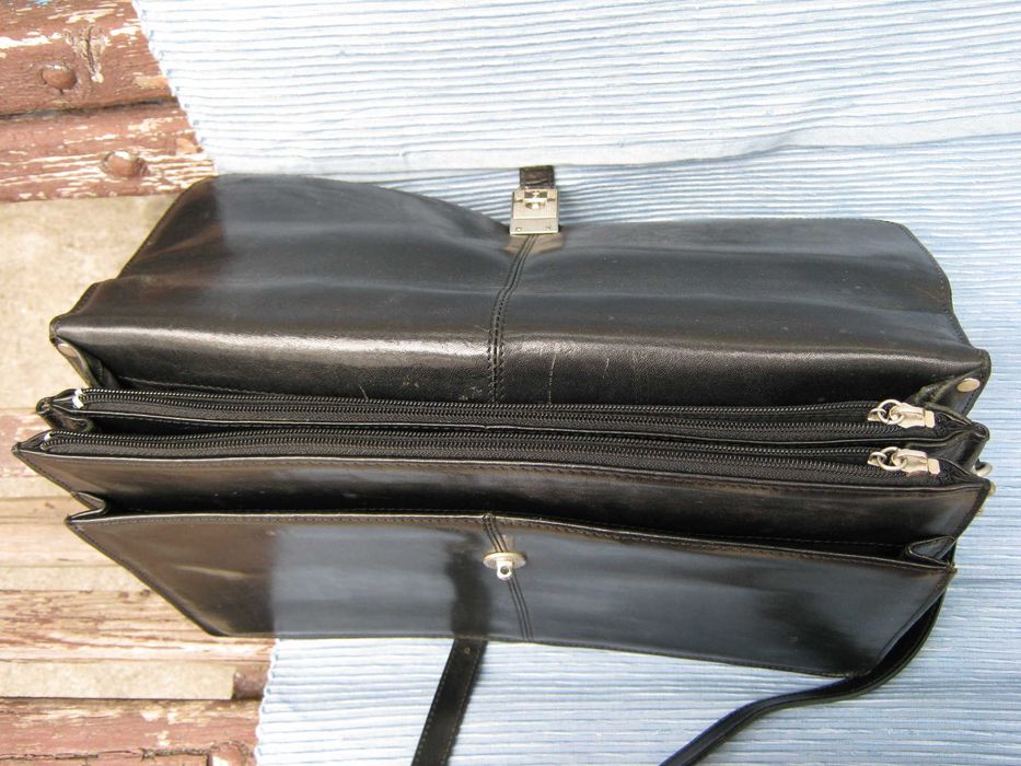 Портфель CLAUDIO FERRICI натуральная кожа, Италия